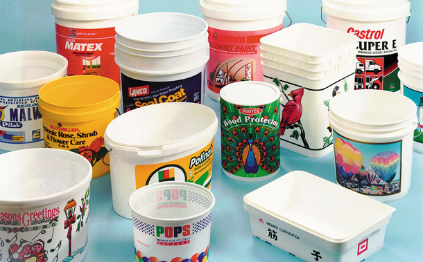 Lids of all sizes printed with Desco machines